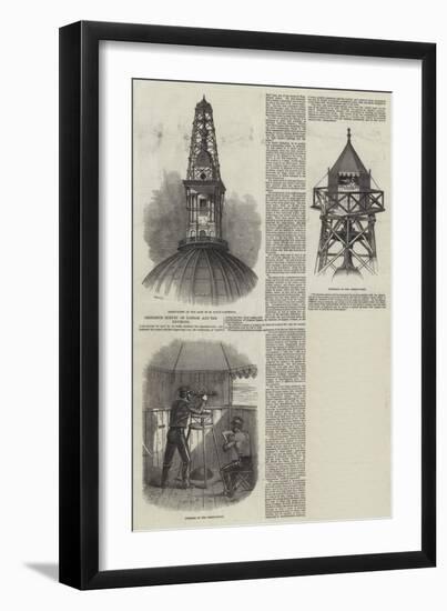 Ordnance Survey of London and the Environs-null-Framed Giclee Print