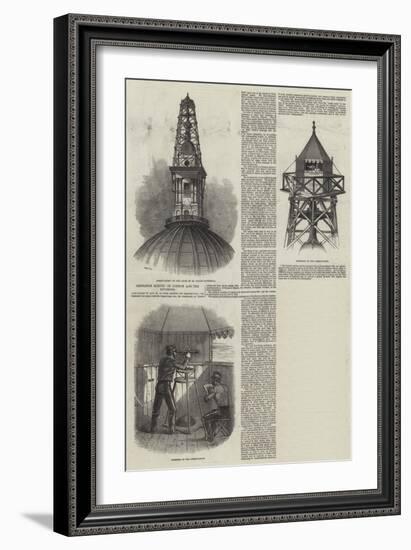 Ordnance Survey of London and the Environs-null-Framed Giclee Print