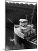 Ore Carrier La Belle Arriving to Take on Cargo of Ore in the Great Lakes-Margaret Bourke-White-Mounted Photographic Print