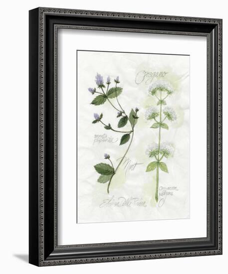 Oregano and Mint-Elissa Della-piana-Framed Premium Giclee Print