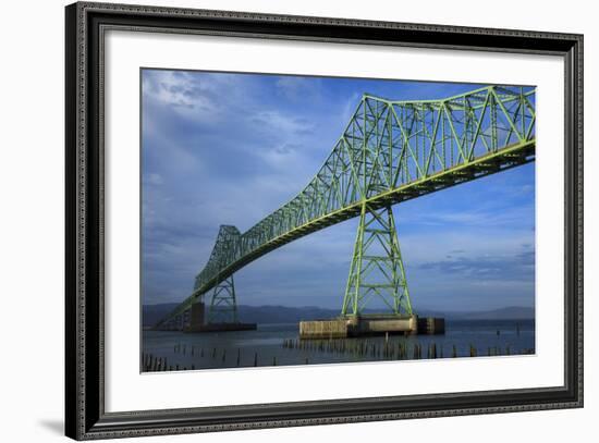 Oregon, Astoria, Astoria-Megler Bridge-Rick A. Brown-Framed Photographic Print