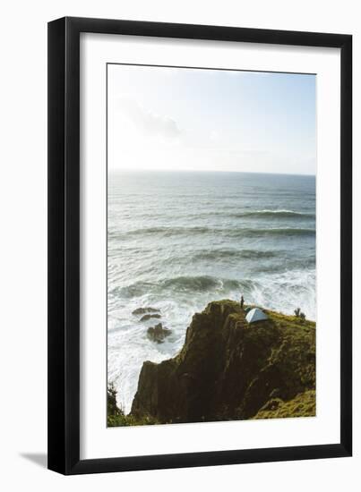 Oregon Coast Trail. Oswald West State Park, OR-Justin Bailie-Framed Photographic Print