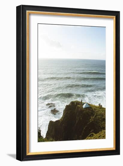 Oregon Coast Trail. Oswald West State Park, OR-Justin Bailie-Framed Photographic Print