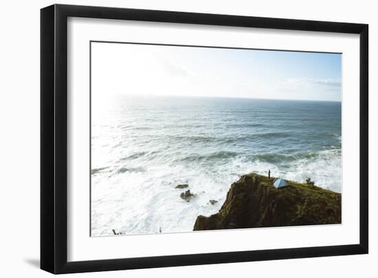 Oregon Coast Trail, Oswald West State Park, OR-Justin Bailie-Framed Photographic Print