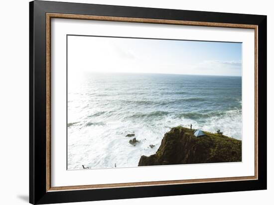Oregon Coast Trail, Oswald West State Park, OR-Justin Bailie-Framed Photographic Print
