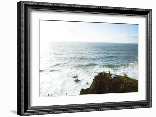 Oregon Coast Trail, Oswald West State Park, OR-Justin Bailie-Framed Photographic Print