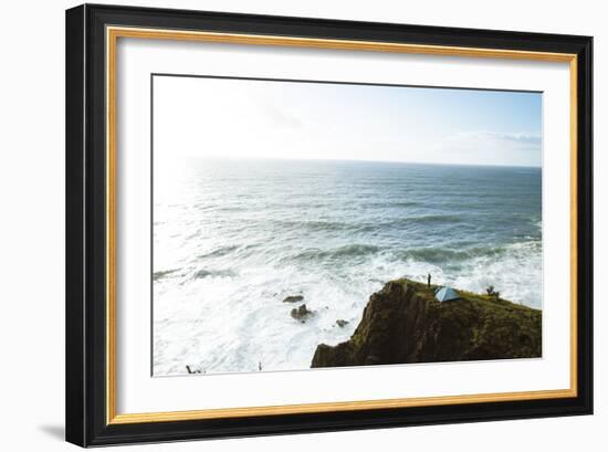 Oregon Coast Trail, Oswald West State Park, OR-Justin Bailie-Framed Photographic Print