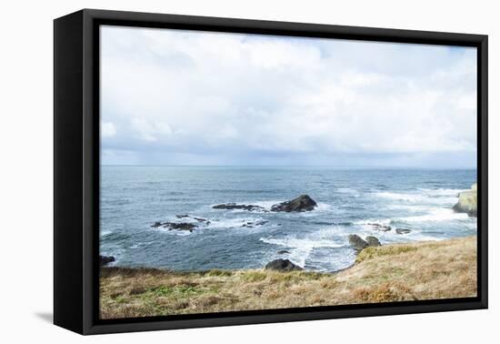 Oregon Coast-Justin Bailie-Framed Premier Image Canvas