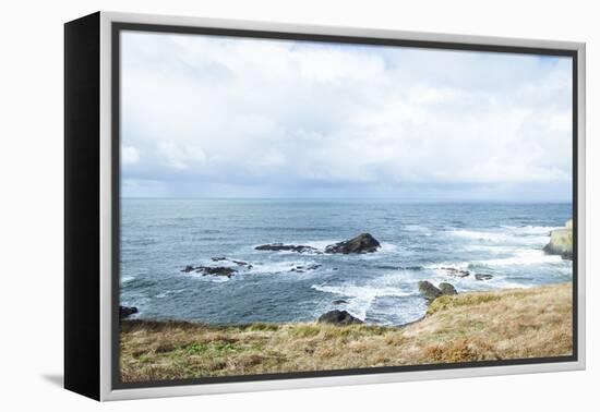 Oregon Coast-Justin Bailie-Framed Premier Image Canvas