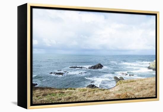 Oregon Coast-Justin Bailie-Framed Premier Image Canvas