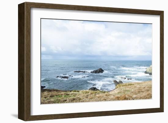 Oregon Coast-Justin Bailie-Framed Photographic Print