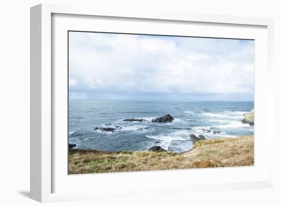 Oregon Coast-Justin Bailie-Framed Photographic Print