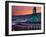 Oregon Convention Center at Sunset, Portland, Oregon, USA-Janis Miglavs-Framed Photographic Print