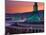 Oregon Convention Center at Sunset, Portland, Oregon, USA-Janis Miglavs-Mounted Photographic Print