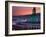 Oregon Convention Center at Sunset, Portland, Oregon, USA-Janis Miglavs-Framed Photographic Print