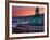 Oregon Convention Center at Sunset, Portland, Oregon, USA-Janis Miglavs-Framed Photographic Print