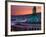 Oregon Convention Center at Sunset, Portland, Oregon, USA-Janis Miglavs-Framed Photographic Print