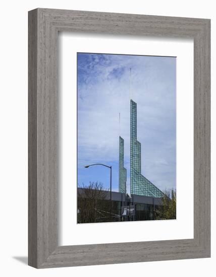 Oregon Convention Center, Portland, Oregon, USA-Rick A. Brown-Framed Photographic Print