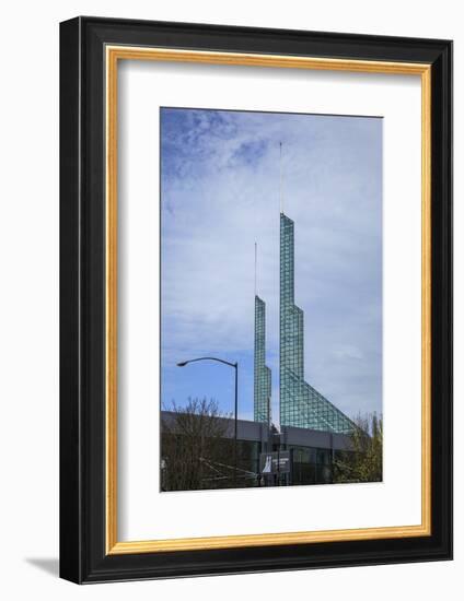 Oregon Convention Center, Portland, Oregon, USA-Rick A. Brown-Framed Photographic Print