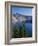 Oregon, Crater Lake NP. West rim of Crater Lake with Hillman Peakoverlooking Wizard Island.-John Barger-Framed Photographic Print