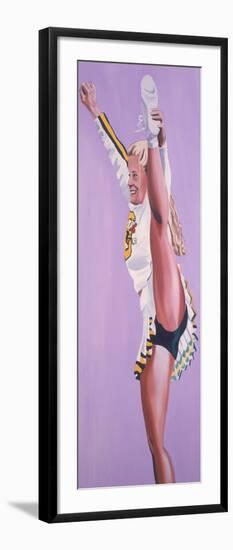 Oregon Ducks Cheerleader, 2002-Joe Heaps Nelson-Framed Giclee Print