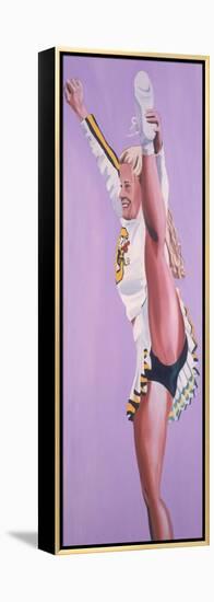 Oregon Ducks Cheerleader, 2002-Joe Heaps Nelson-Framed Premier Image Canvas