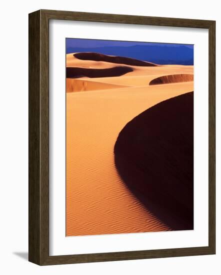 Oregon Dunes National Recreation Area, Sunset, Oregon, USA-Adam Jones-Framed Photographic Print