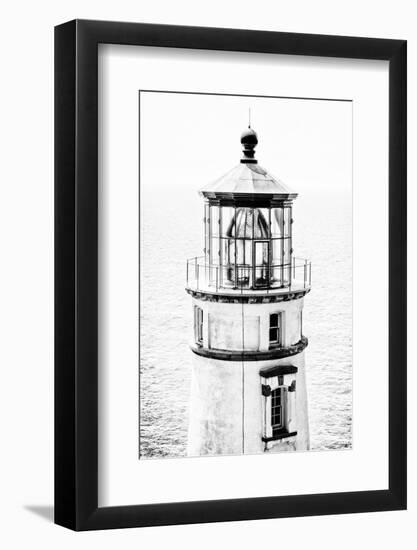 Oregon Lighgthouse-John Gusky-Framed Photographic Print