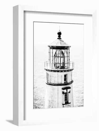 Oregon Lighgthouse-John Gusky-Framed Photographic Print