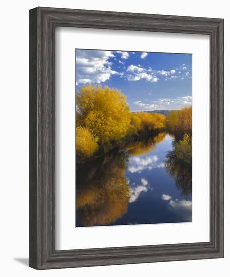 Oregon, Malheur NWR. Donner and Blitzen River Landscape-Steve Terrill-Framed Photographic Print