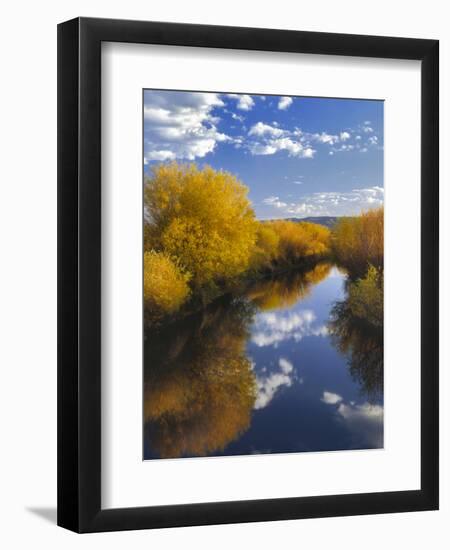 Oregon, Malheur NWR. Donner and Blitzen River Landscape-Steve Terrill-Framed Photographic Print