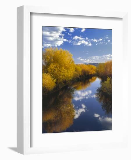 Oregon, Malheur NWR. Donner and Blitzen River Landscape-Steve Terrill-Framed Photographic Print