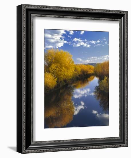 Oregon, Malheur NWR. Donner and Blitzen River Landscape-Steve Terrill-Framed Photographic Print