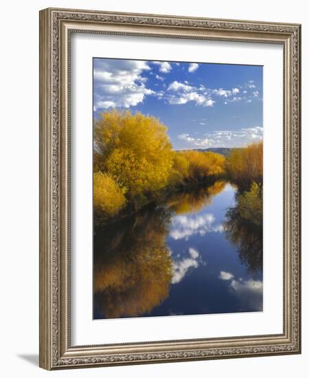 Oregon, Malheur NWR. Donner and Blitzen River Landscape-Steve Terrill-Framed Photographic Print