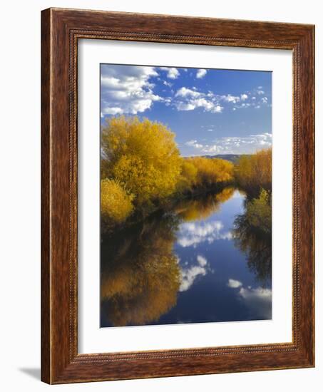 Oregon, Malheur NWR. Donner and Blitzen River Landscape-Steve Terrill-Framed Photographic Print