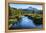 Oregon. Mt. Bachelor and Deschutes River-Jaynes Gallery-Framed Premier Image Canvas