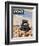 "Oregon or Bust" Saturday Evening Post Cover, August 4, 1951-John Clymer-Framed Giclee Print