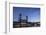 Oregon, Portland. Steel Bridge Spans the Willamette River-Brent Bergherm-Framed Photographic Print