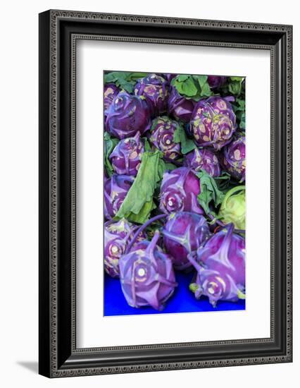 Oregon, Redmond, Bend. The Bend Farmers Market at Top of Mirror Pond Park in downtown-Emily Wilson-Framed Photographic Print