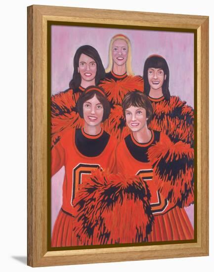 Oregon State Cheerleaders, 2002-Joe Heaps Nelson-Framed Premier Image Canvas