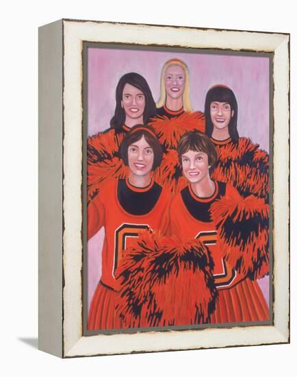 Oregon State Cheerleaders, 2002-Joe Heaps Nelson-Framed Premier Image Canvas