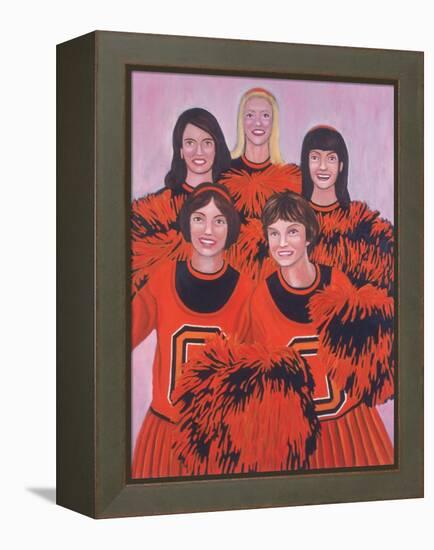 Oregon State Cheerleaders, 2002-Joe Heaps Nelson-Framed Premier Image Canvas