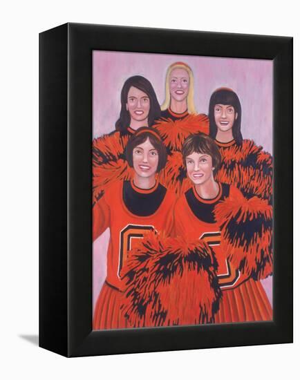 Oregon State Cheerleaders, 2002-Joe Heaps Nelson-Framed Premier Image Canvas