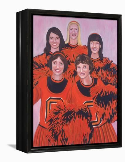 Oregon State Cheerleaders, 2002-Joe Heaps Nelson-Framed Premier Image Canvas