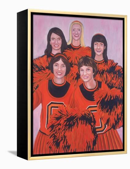 Oregon State Cheerleaders, 2002-Joe Heaps Nelson-Framed Premier Image Canvas