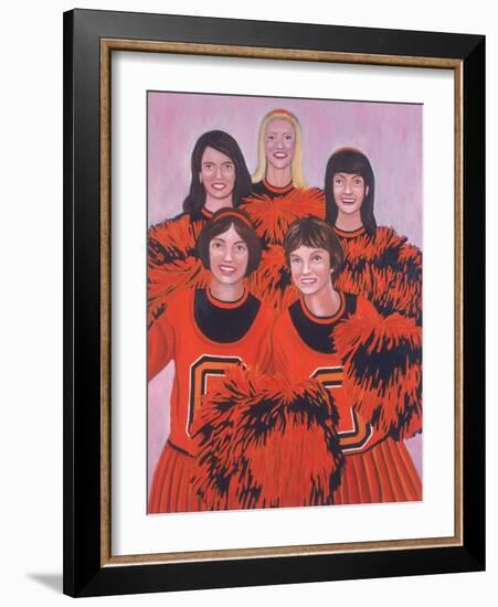 Oregon State Cheerleaders, 2002-Joe Heaps Nelson-Framed Giclee Print