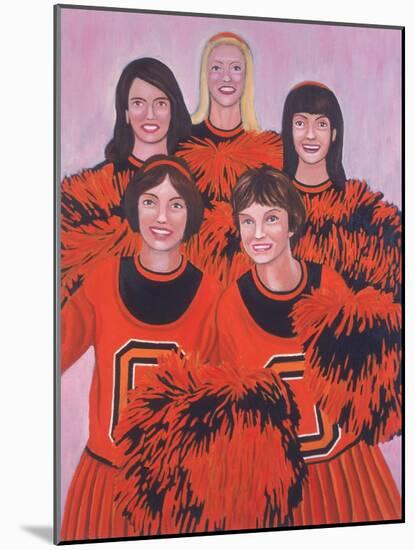 Oregon State Cheerleaders, 2002-Joe Heaps Nelson-Mounted Giclee Print