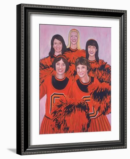 Oregon State Cheerleaders, 2002-Joe Heaps Nelson-Framed Giclee Print