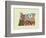 Oregon State Map-Lanre Adefioye-Framed Giclee Print