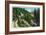 Oregon - View of No. 14 and 15 Train Tunnels in the Siskiyou Mountains, c.1936-Lantern Press-Framed Art Print